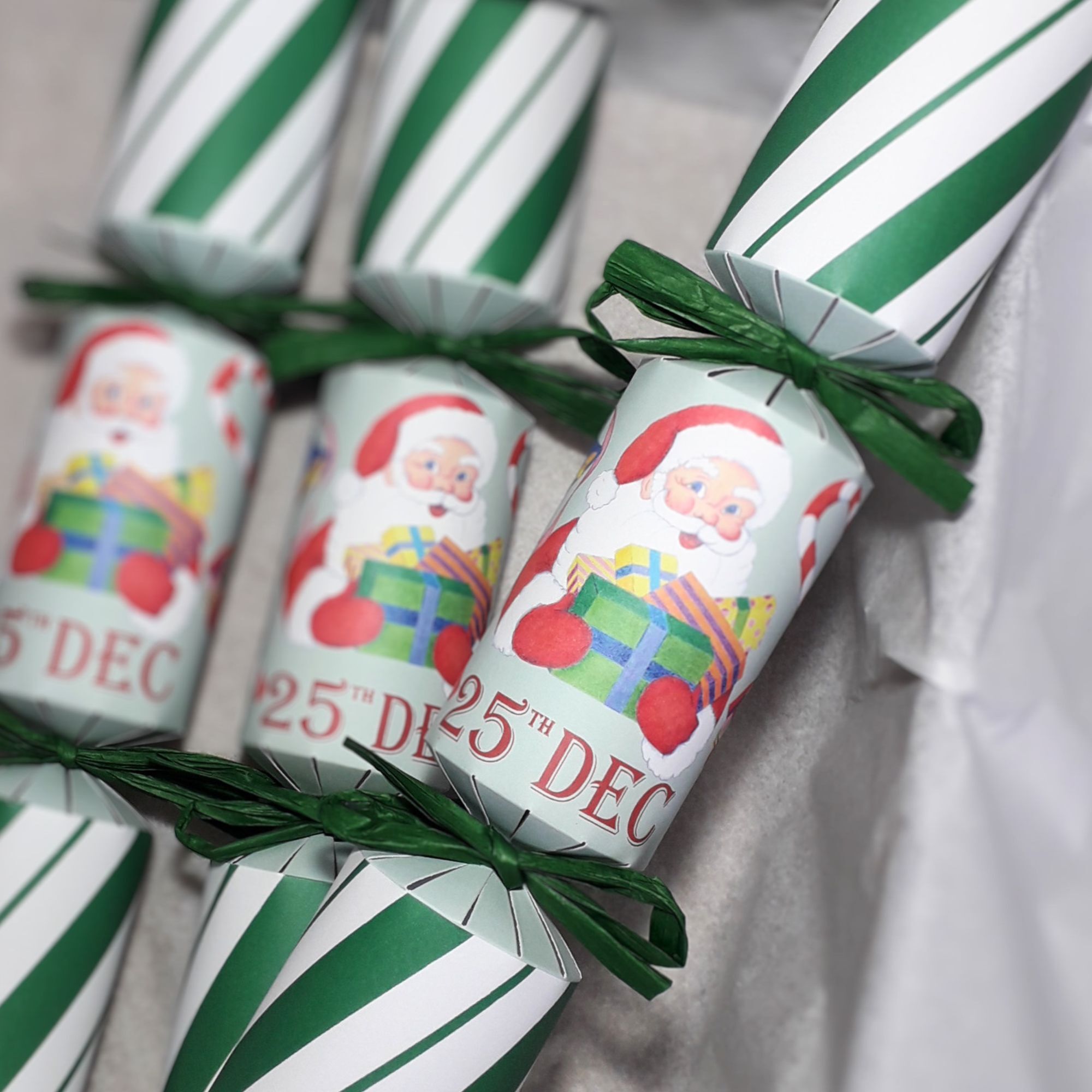 Father Christmas Candy Cane Christmas Crackers Cracker Emporium